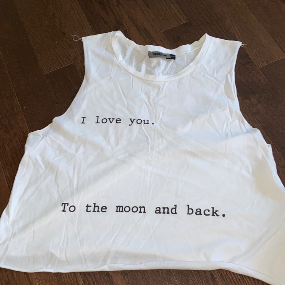 White tank top